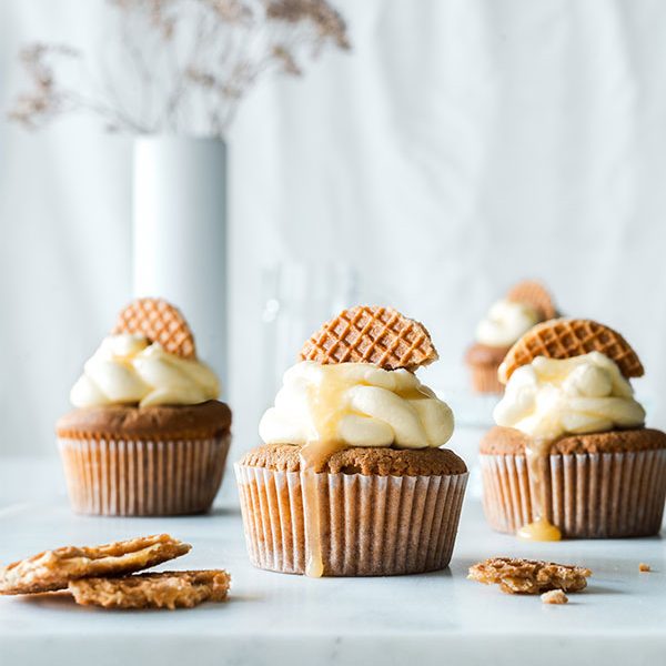 cracker-fruit Cheese Cream Cupcake