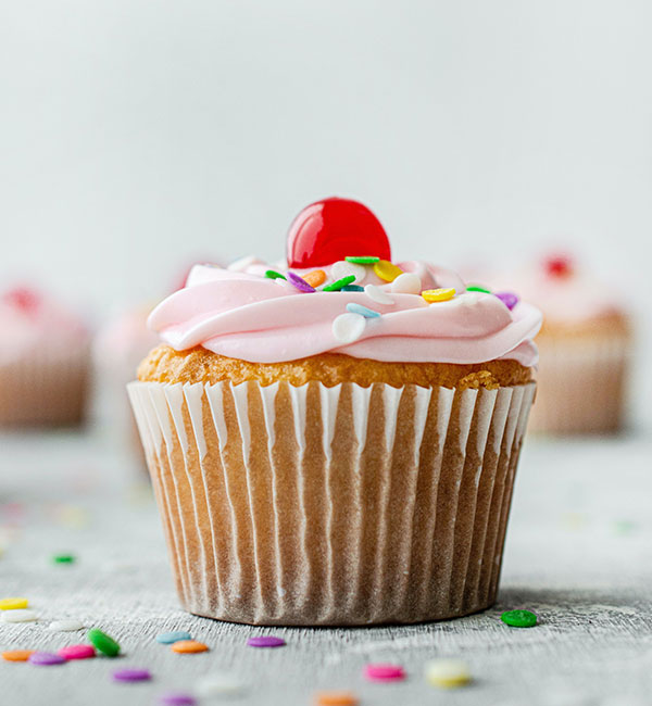 Strawberry Cream Muffin